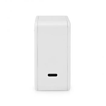 Netzladegerät | 100 W | GaN | PD3.0 100W / PD3.0 30W / PD3.0 45W / PD3.0 60W / PD3.0 65W | Schnellladefunktion | 3.0 / 5.0 A | Anzahl der Ausgänge: 1 | USB-C? | Automatische Spannungswahl | Weiss