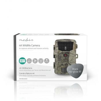 Wildlife Kamera | 4K@10fps | 48.0 MPixel | 4 MPixel CMOS | IP66 | Schwarz No-Glow IR | Nachtsicht | Blickwinkel: 90 ° | Bewegungssensor | Erfassungswinkel: 60 ° | Erfassungsbereich: 20.0 m | Monitorgröße: 2.3 " | LCD Screen | Braun / Grün