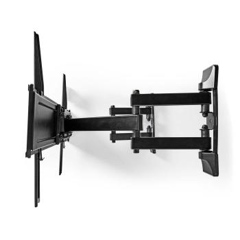 ARDEBO.de - Vollbewegliche-TV-Wandhalterung | 32 - 70 " | maximal unterstützes Bildschirmgewicht: 40 kg | kippbar | drehbar | Minimaler Wandabstand: 80 mm | Maximaler Wandabstand: 520 mm | 3 Drehpunkt(e) | Stahl | Schwarz