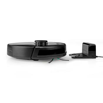 SmartLife Roboter-Staubsauger | Navigationsmethode: Laser-Navigation | Wi-Fi | Kapazität Auffangbehälter: 0.6 l | Automatisches Laden | Maximale Betriebszeit: 2 Std | Schwarz | Android? / IOS