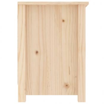 TV-Schrank 103x36,5x52 cm Massivholz Kiefer
