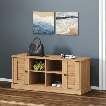 ARDEBO.de - Schuhbank VIGO 106x35x45 cm Massivholz Kiefer