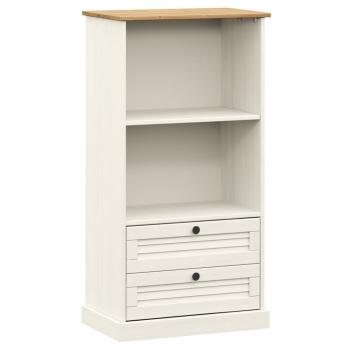 Bücherregal VIGO 60x35x114,5 cm Massivholz Kiefer
