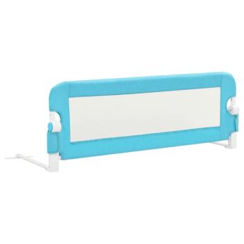 Kleinkind-Bettschutzgitter Blau 120x42 cm Polyester