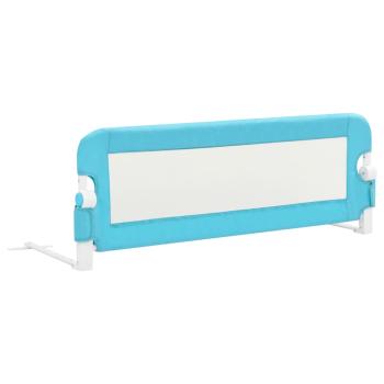 Kleinkind-Bettschutzgitter Blau 120x42 cm Polyester