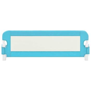 Kleinkind-Bettschutzgitter Blau 120x42 cm Polyester