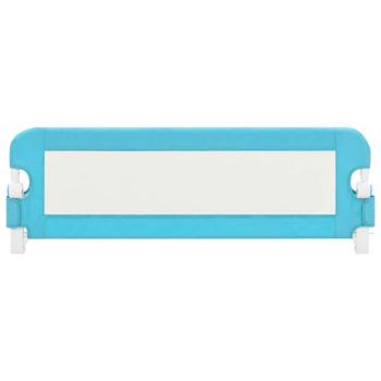 Kleinkind-Bettschutzgitter Blau 120x42 cm Polyester