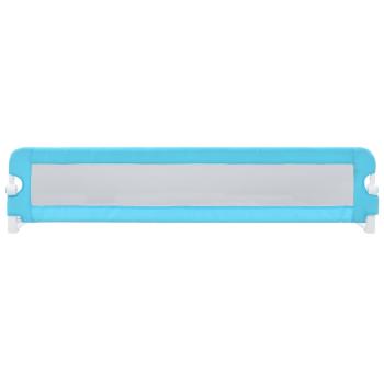 Kleinkind-Bettschutzgitter Blau 180x42 cm Polyester
