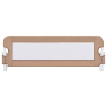Kleinkind-Bettschutzgitter Taupe 120x42 cm Polyester