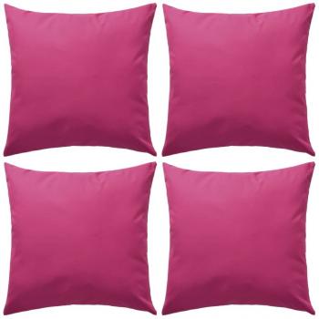ARDEBO.de - Gartenkissen 4 Stk. 45 x 45 cm Rosa