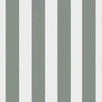 Gartenkissen 4 Stk. Streifenmuster 45 x 45 cm Grau