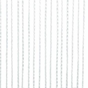 Fadenvorhang 2 Stk.100 x 250 cm Weiß