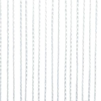 Fadenvorhänge 2 Stk. 140 x 250 cm Weiß