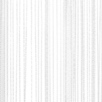 Fadenvorhänge 2 Stk. 140 x 250 cm Weiß