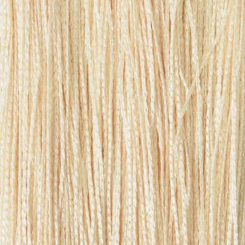 Fadenvorhänge 2 Stk. 140 x 250 cm Cremefarben