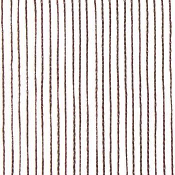 Fadenvorhänge 2 Stk. 100 x 250 cm Braun