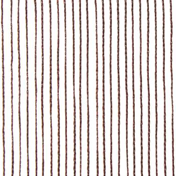 Fadenvorhänge 2 Stk. 140 x 250 cm Braun