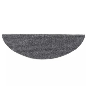 15 Stk. Selbstkl. Treppenmatten Nadelvlies 56x17x3cm Hellgrau