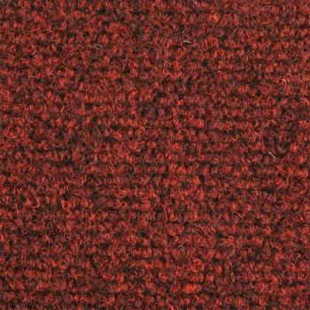 15 Stk. Selbstklebende Treppenmatten Nadelvlies 56x17x3cm Rot