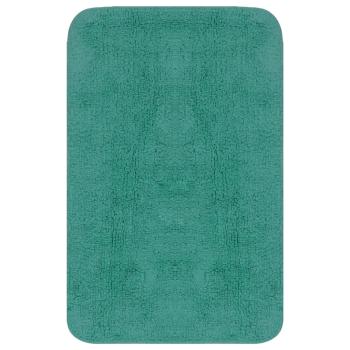 Badematten-Set 2-tlg. Stoff Türkis