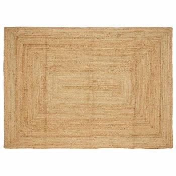 Teppich Handgefertigt Jute Natur 160x230 cm