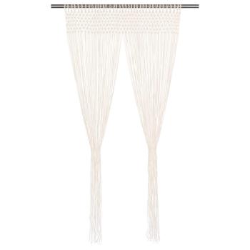 Makramee Vorhang 140×240 cm Baumwolle