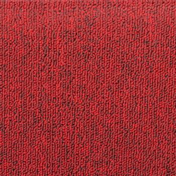 15 Stk. Treppenmatten Bordeauxrot 65 x 24 x 4 cm