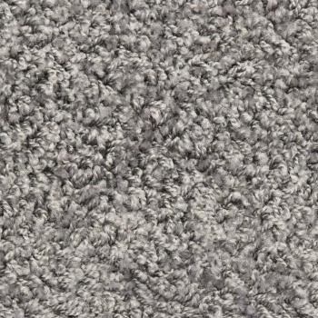 Stufenmatten 15 Stk. 56x17x3 cm Grau Halbrund