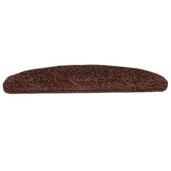 Stufenmatten 15 Stk. 65x21x4 cm Braun Halbrund Groß