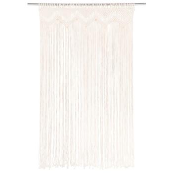 Makramee Vorhang 140×240 cm Baumwolle