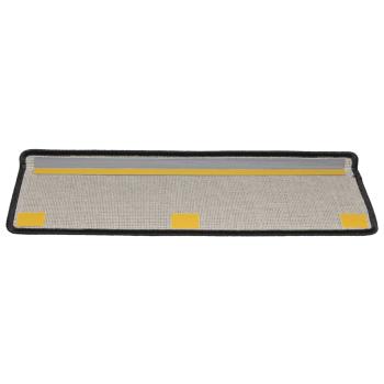 Teppich-Treppenstufen 15 Stk. 65x21x4 cm Anthrazit