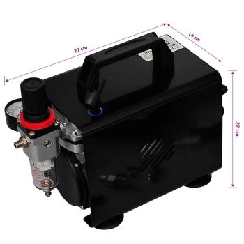 Profi Airbrush Komplett-Set mit 3 Pistolen