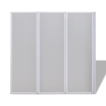 Duschwand 117x120 cm 3-teilig Faltbar