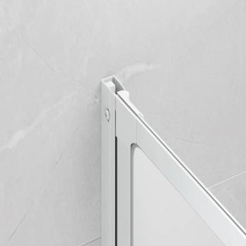Badewannen Faltwand Duschabtrennung 141 x 132 cm