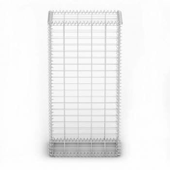 Steinkorb Gabione mit Deckeln Verzinkter Draht 100×50×30 cm 