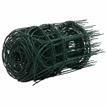 Beetzaun Pulverbeschichtetes Eisen 10x0,4 m