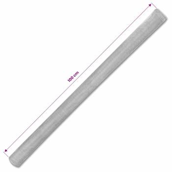 Fliegengitter Aluminium 100x500 cm Silbern