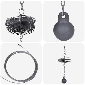 Runde Kaminreinigungsbürste Durchmesser 15 cm