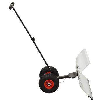 Schneeschaufel mit Rädern 