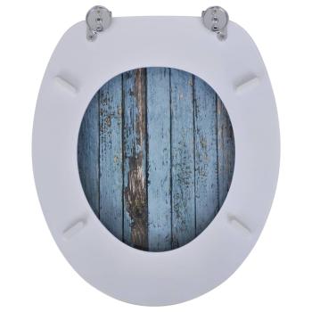Toilettensitz WC-Sitz MDF Holz Design