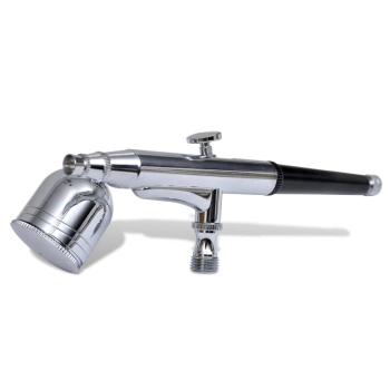 Airbrush-Set mit Glasbehälter 0,2 / 0,3 / 0,5 mm Düsen