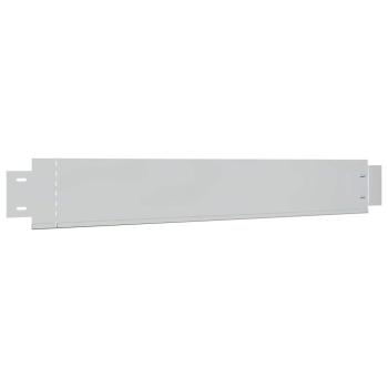 Flexible Rasenkante 5-er Set Verzinkter Stahl 100x14 cm