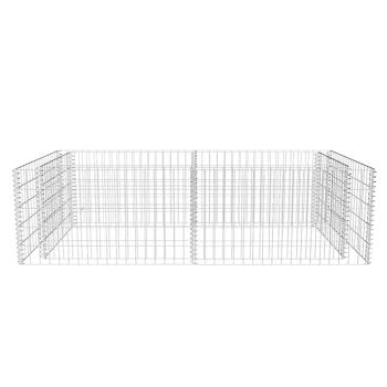 Pflanzkübel Steinkorb 180×90×50 cm