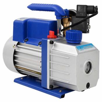 Einstufige Vakuumpumpe mit Manometer 71 L / Min