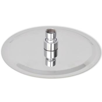 Regenbrause Edelstahl 20 cm Rund