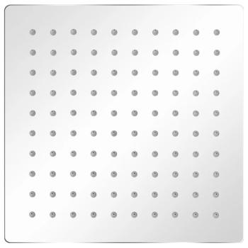 Regenbrause Edelstahl 20x20 cm Quadratisch