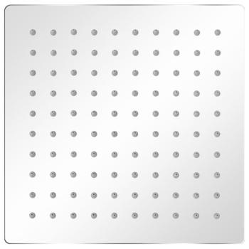 Regenbrause Edelstahl 20x20 cm Quadratisch