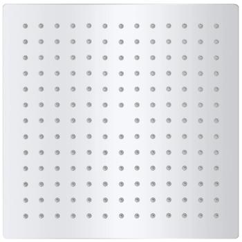 Regenbrause Edelstahl 25x25 cm Quadratisch