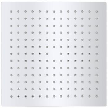 Regenbrause Edelstahl 25x25 cm Quadratisch
