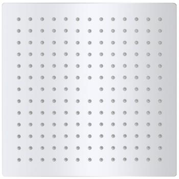 Regenbrause Edelstahl 25x25 cm Quadratisch